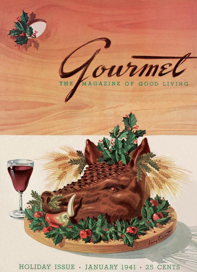 First issue Gourmet magazine. January 1941.