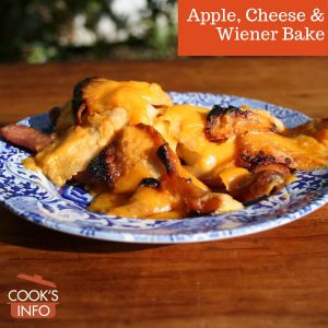 Apple, Cheese & Wiener Bake