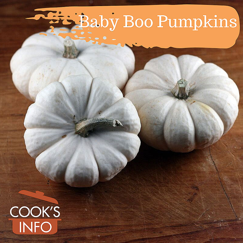 Baby boo pumpkins