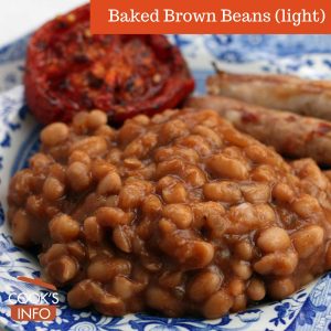 Baked Brown Beans (Light)