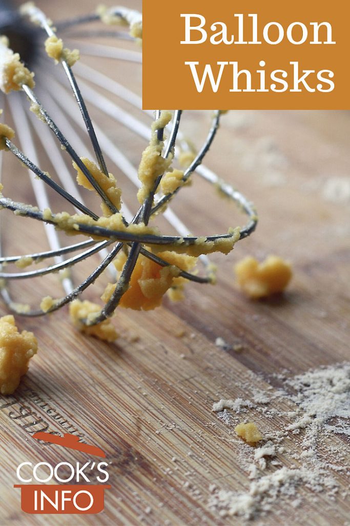 Balloon Whisks - CooksInfo