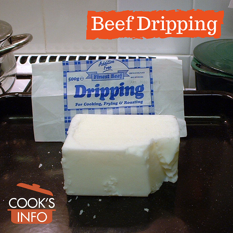 Beef dripping block