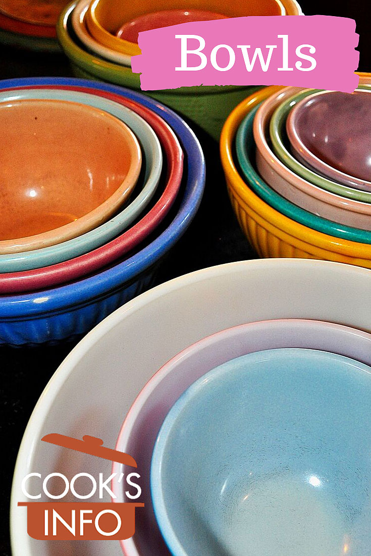 Mixing bowls