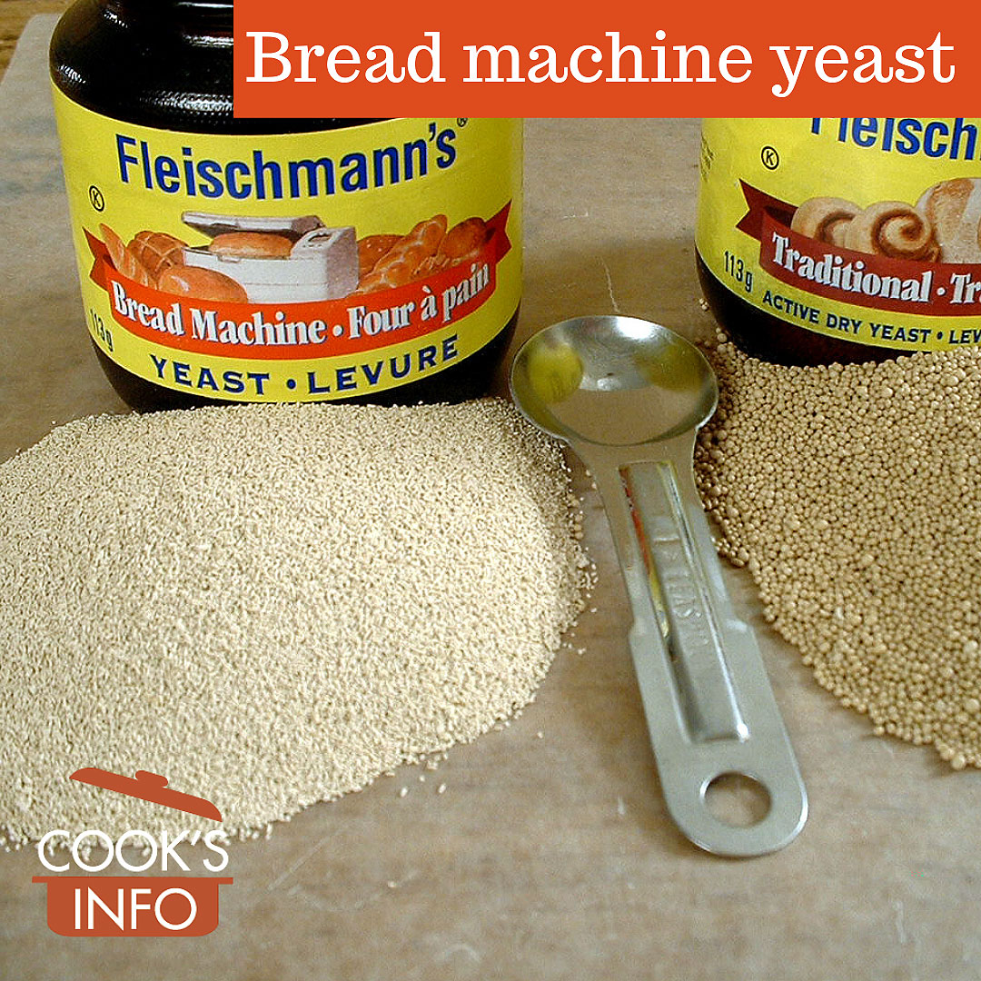 Bread machine yeast