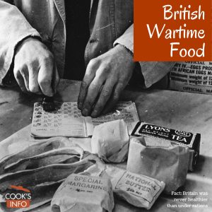 British Wartime Food