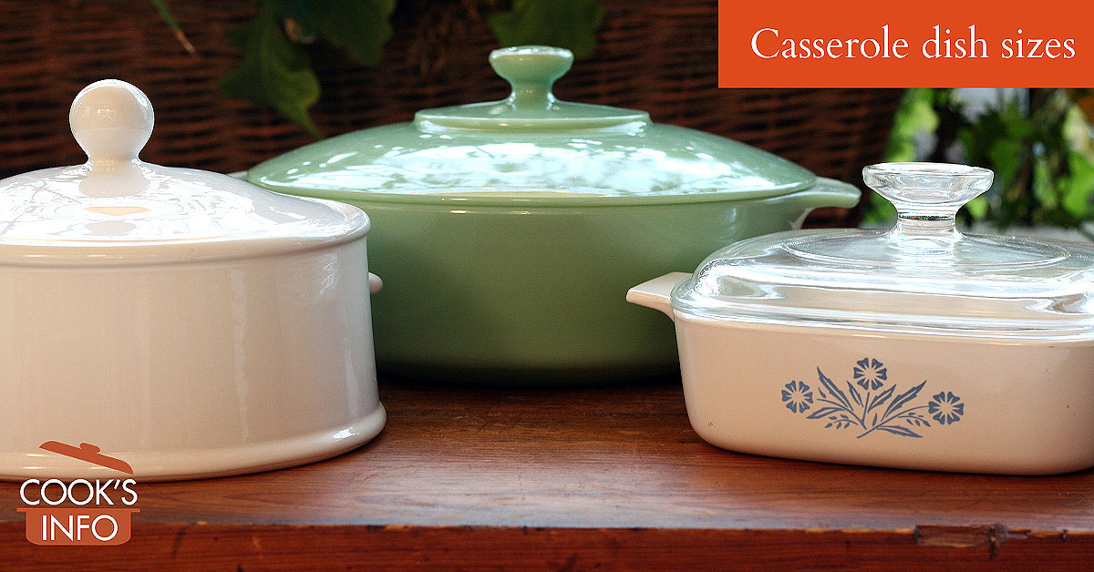 Glazed Stoneware Casserole Dishes - 2 Sizes