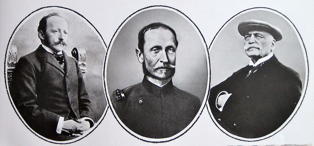 Cesar Ritz, Max Pfyffer, Auguste Escoffier