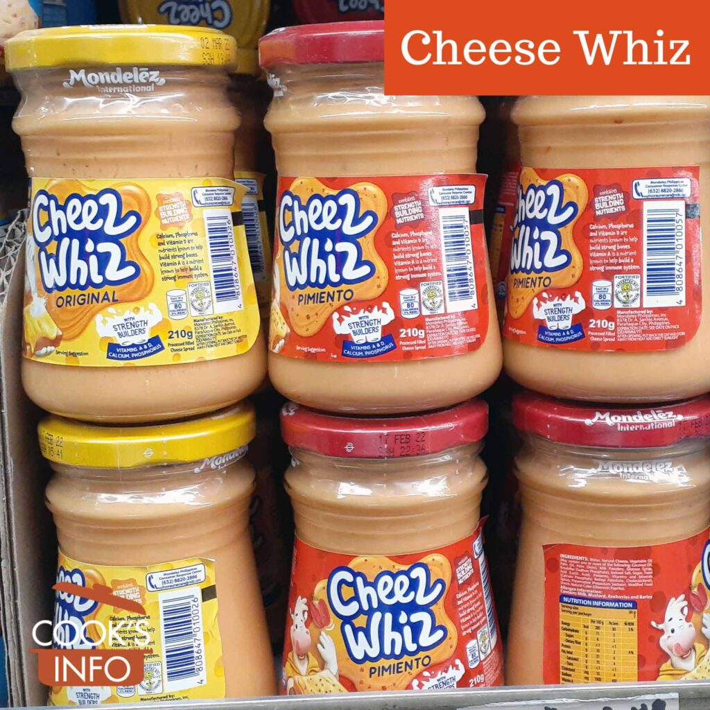 Cheez Whiz CooksInfo
