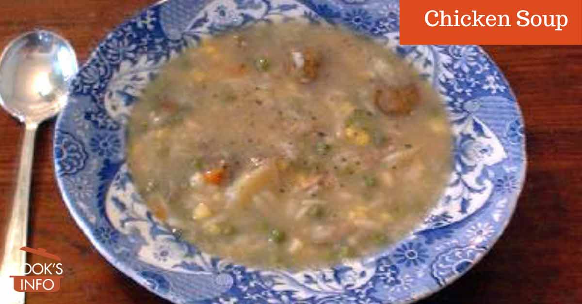 Chicken Soup Recipe - CooksInfo