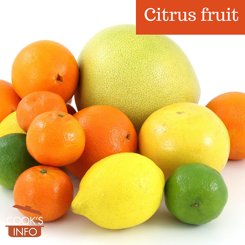 Assorted citrus fruits