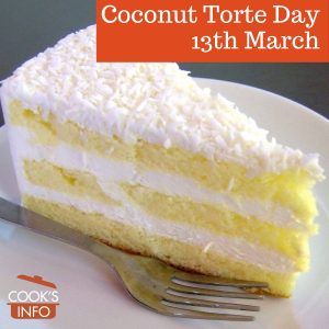 Coconut torte