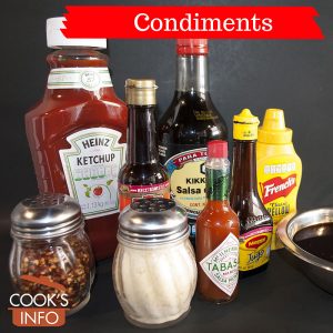 Condiments