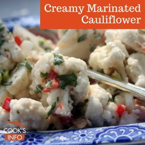 Creamy Marinated Cauliflower Salad