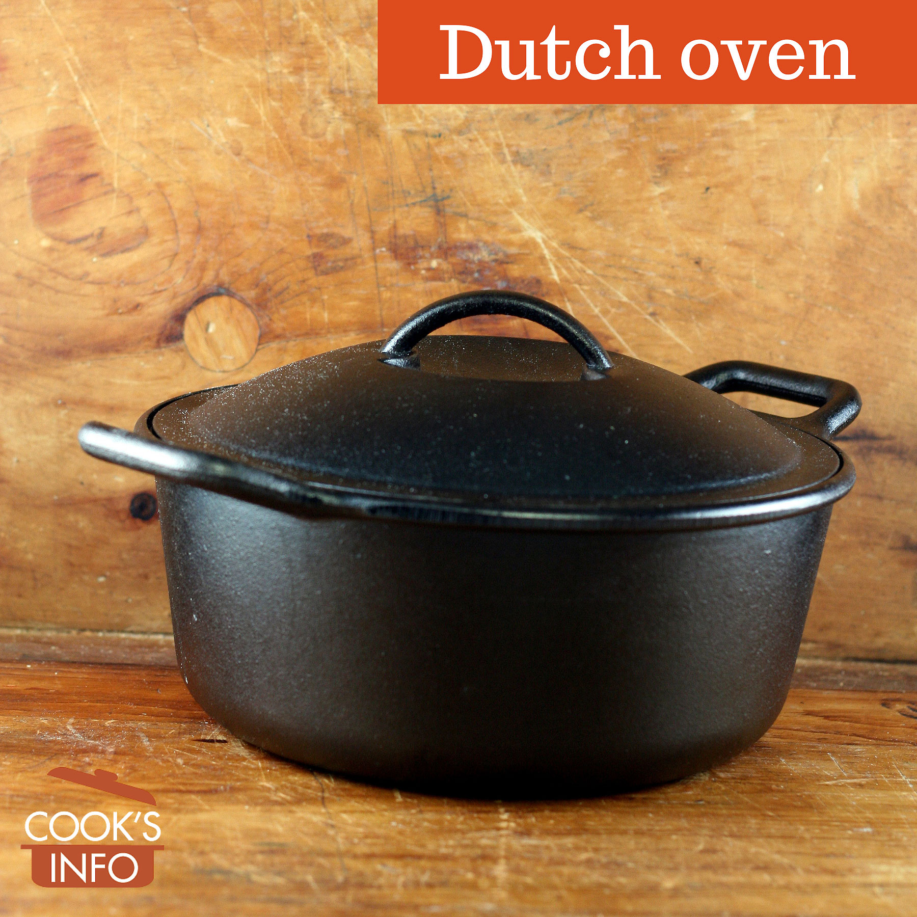 Cast iron Dutch oven