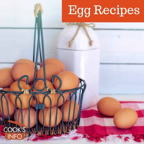 Eggs in a wire basket