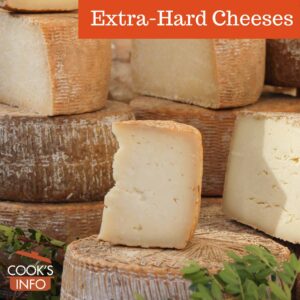 Extra-hard cheeses
