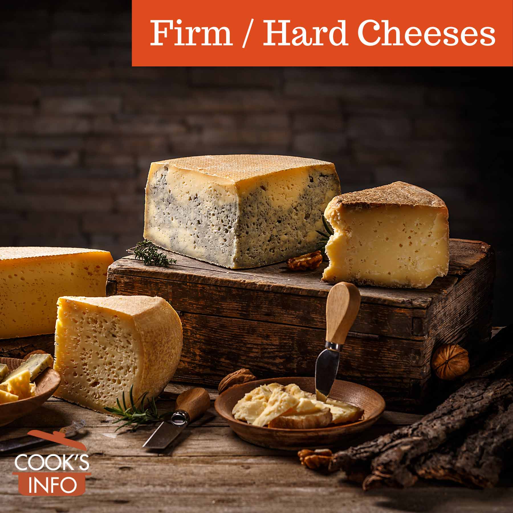 Firm aka hard cheeses