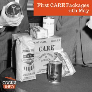 CARE package being shown to officials in Paris