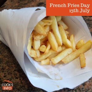 Belgian French fries.