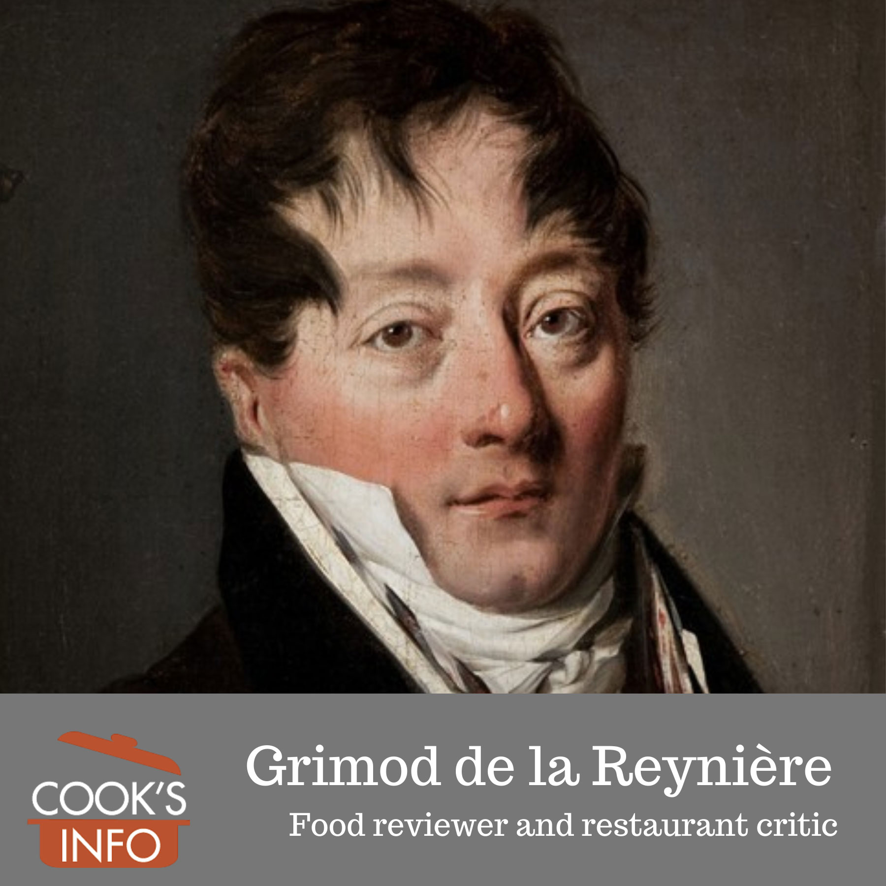 Portrait of Grimod de la Reyniere
