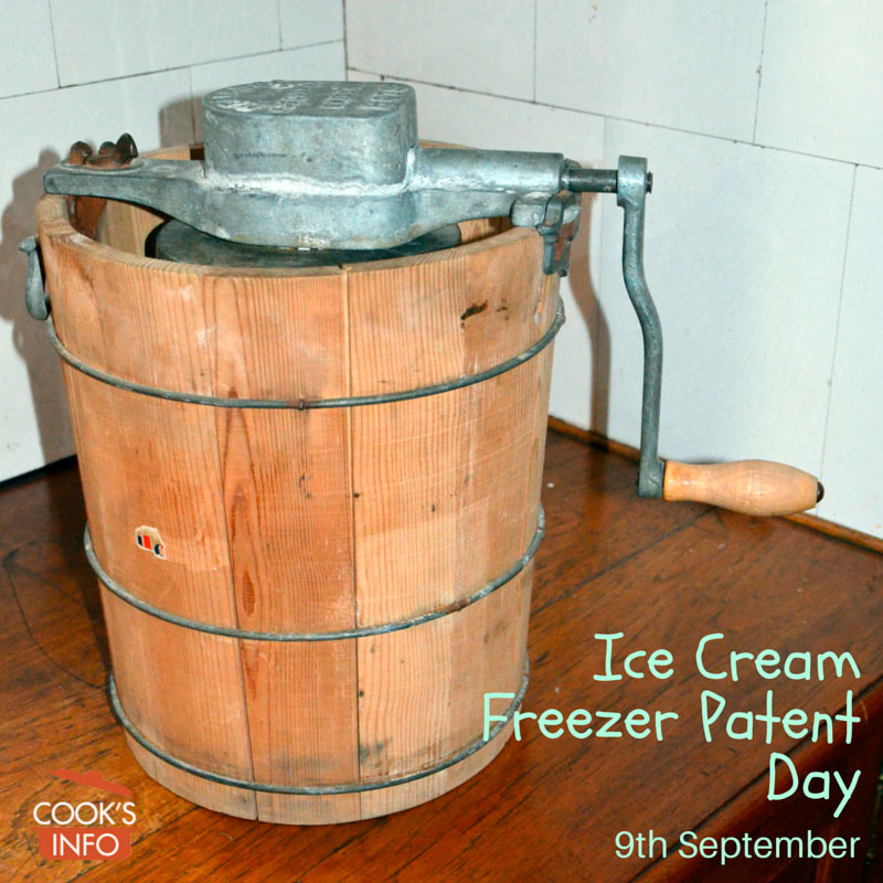 Hand-crank ice cream maker