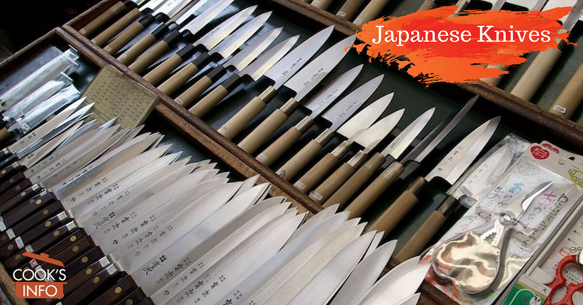 Bukser TVsæt Modregning Japanese Knives - CooksInfo