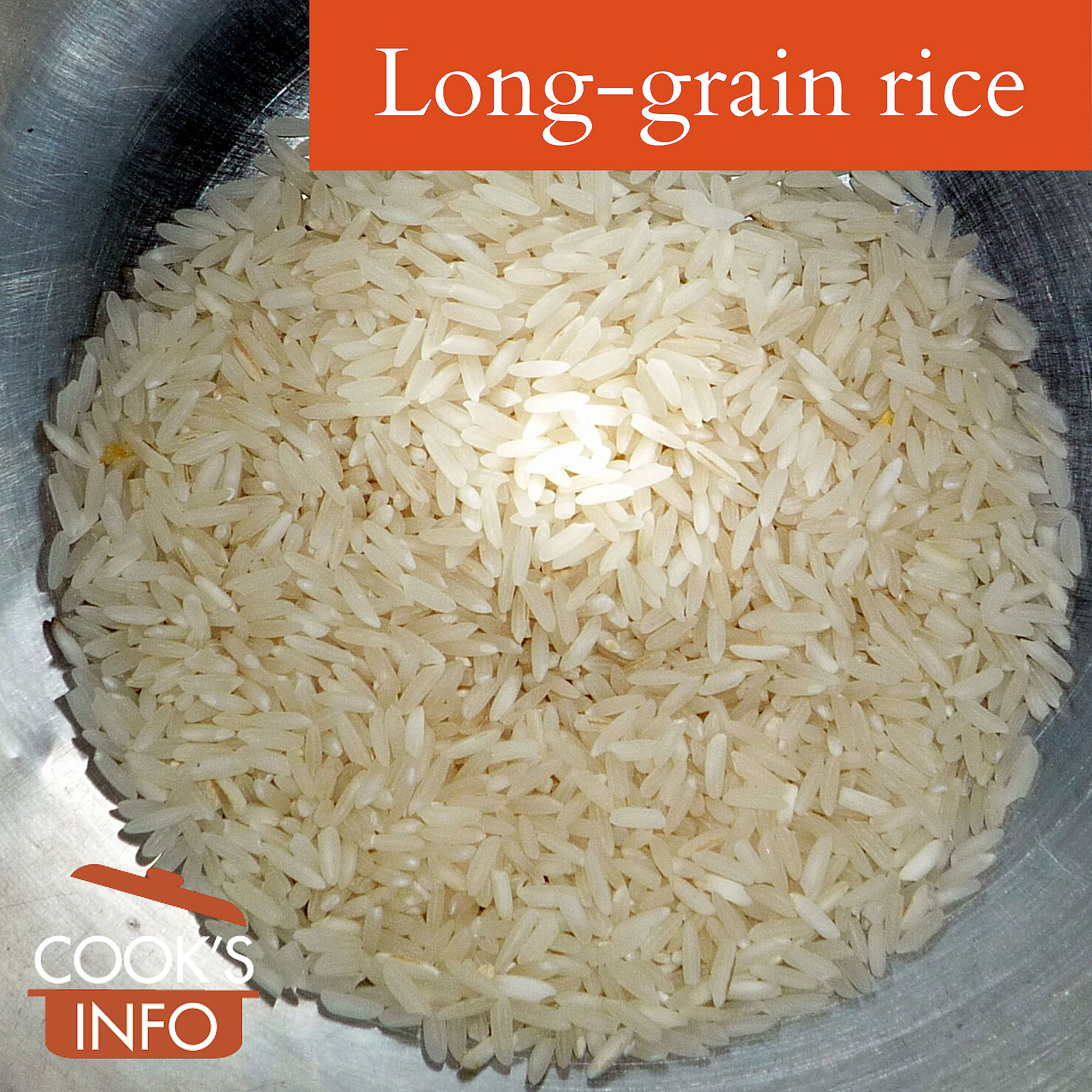 Long-grain rice