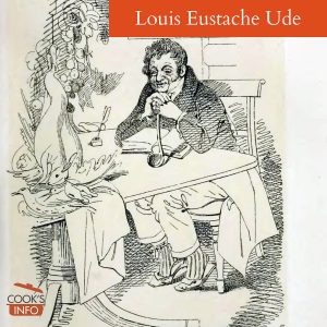 Louis Eustache Ude, pencil sketch
