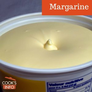 Margarine in a tub