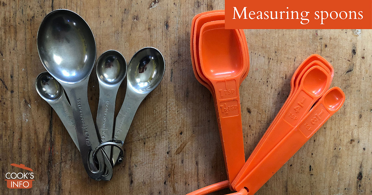 Measuring Spoon - Definition and Cooking Information 