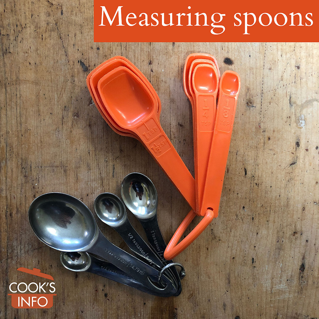 Measuring Spoons Cooksinfo