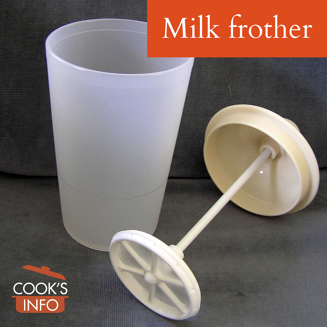 Milk frother, manual