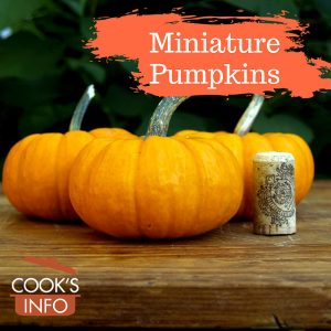 Miniature pumpkins