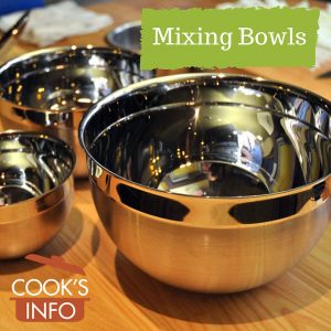 Mixing Bowls - CooksInfo