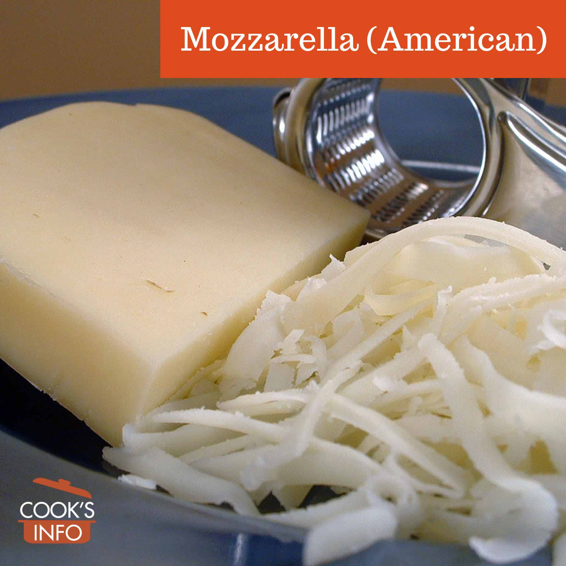 American-style mozzarella