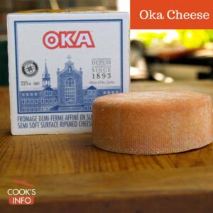 Oka cheese with box