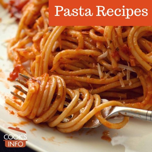 Spaghetti around a fork