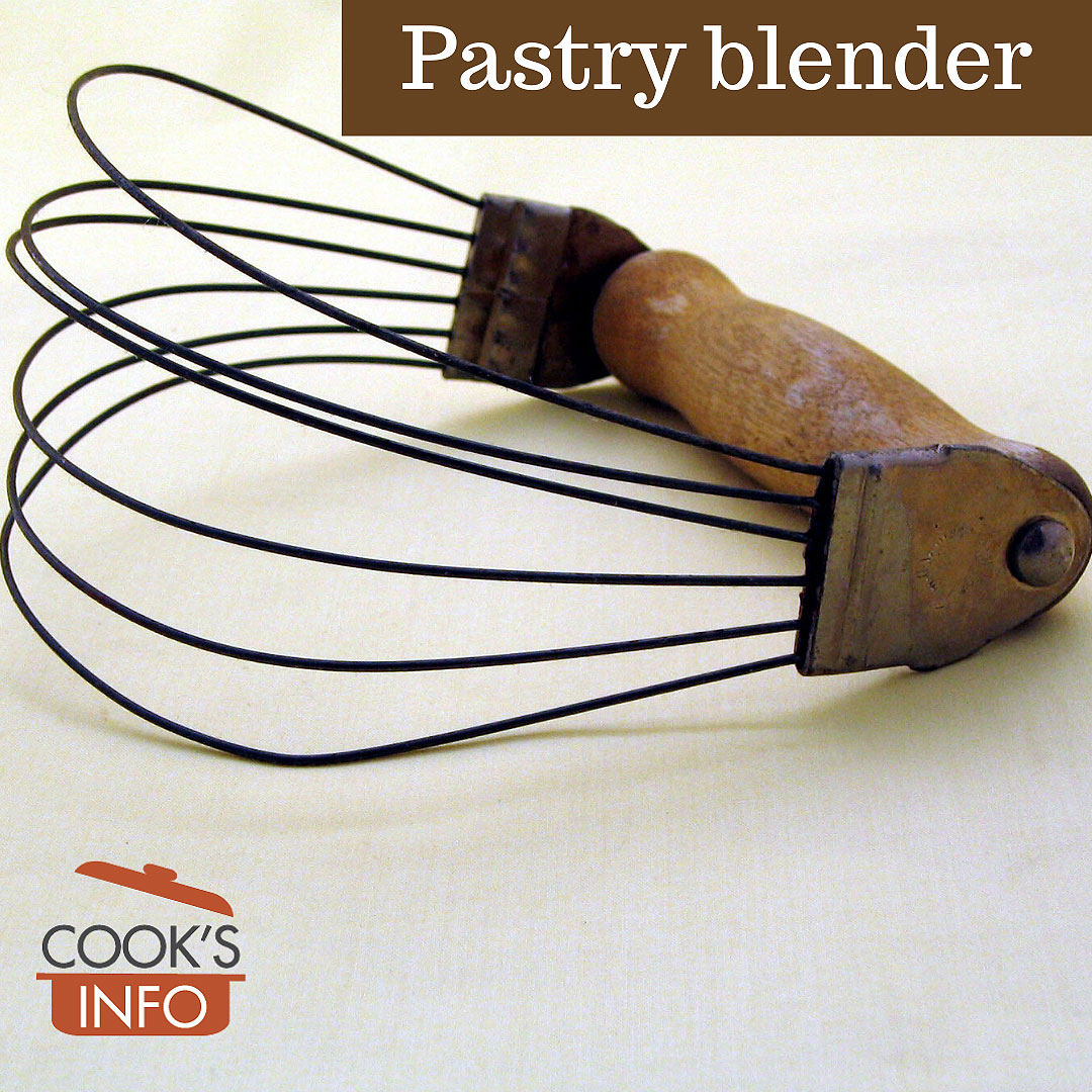 What Is a Pastry Blender?