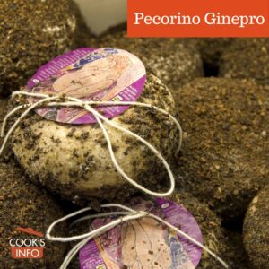 Pecorino Ginepro made in San Gimignano, Tuscany, Italy