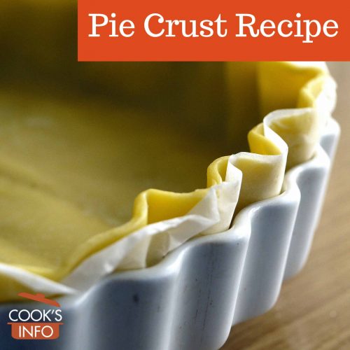 Pie crust