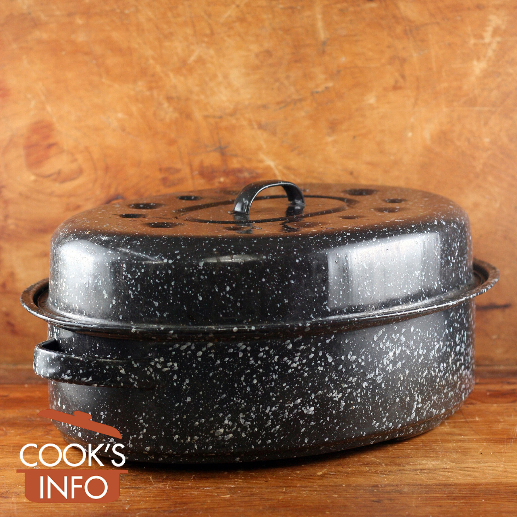 Covered Roaster Pan-Granite Ware Roasting Pan