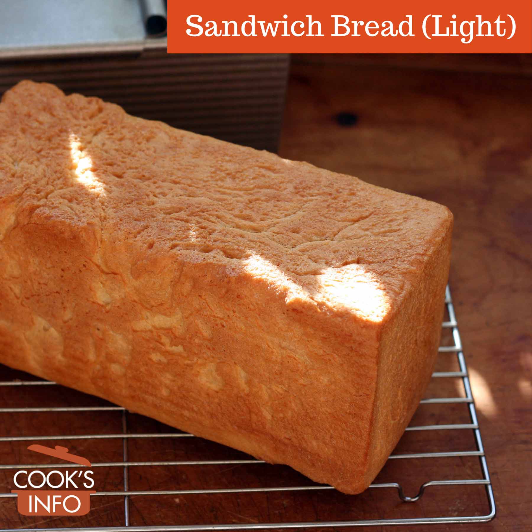 Light sandwich bread
