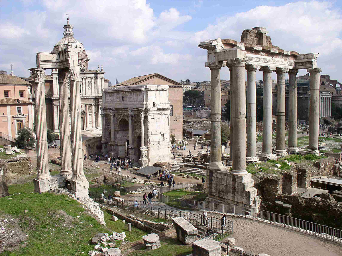 Ruins of the Temple of Saturn