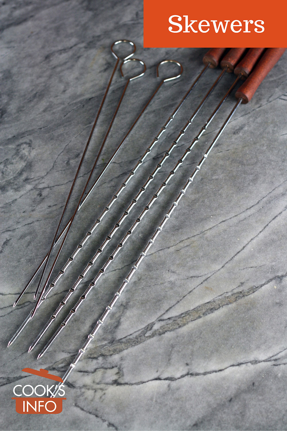 Metal skewers