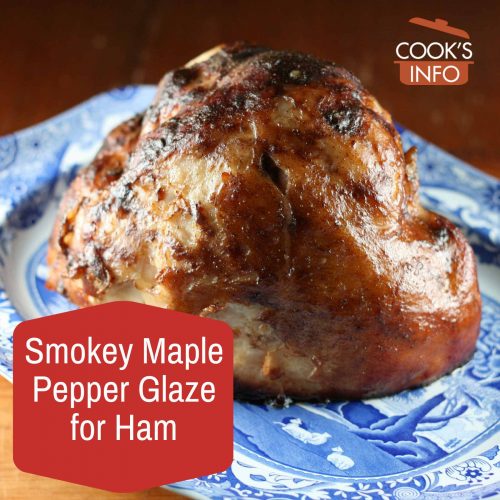 Smokey Maple Pepper Glaze for Ham
