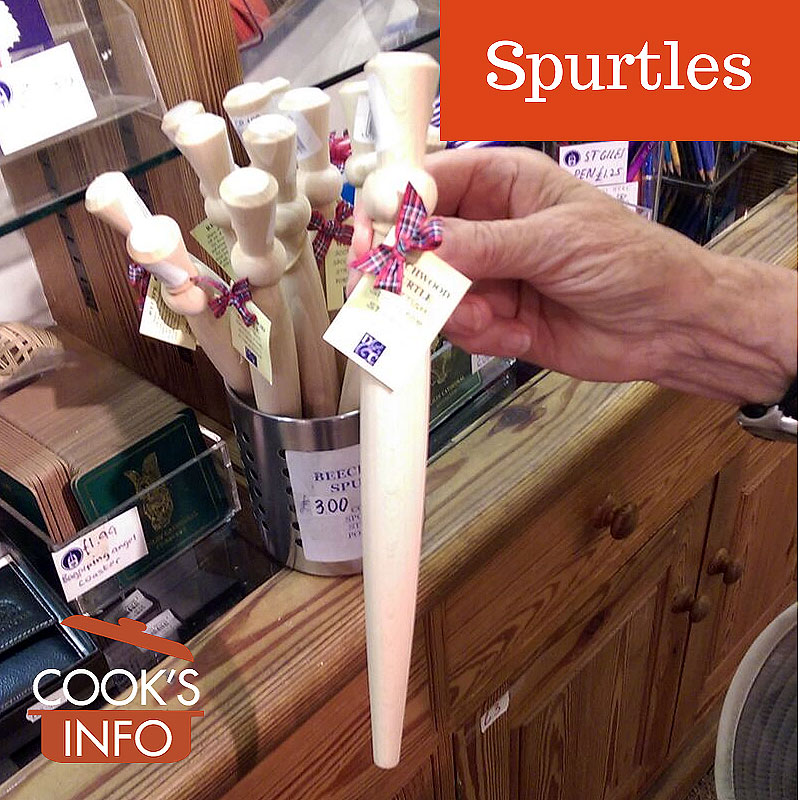 Beech wood spurtle