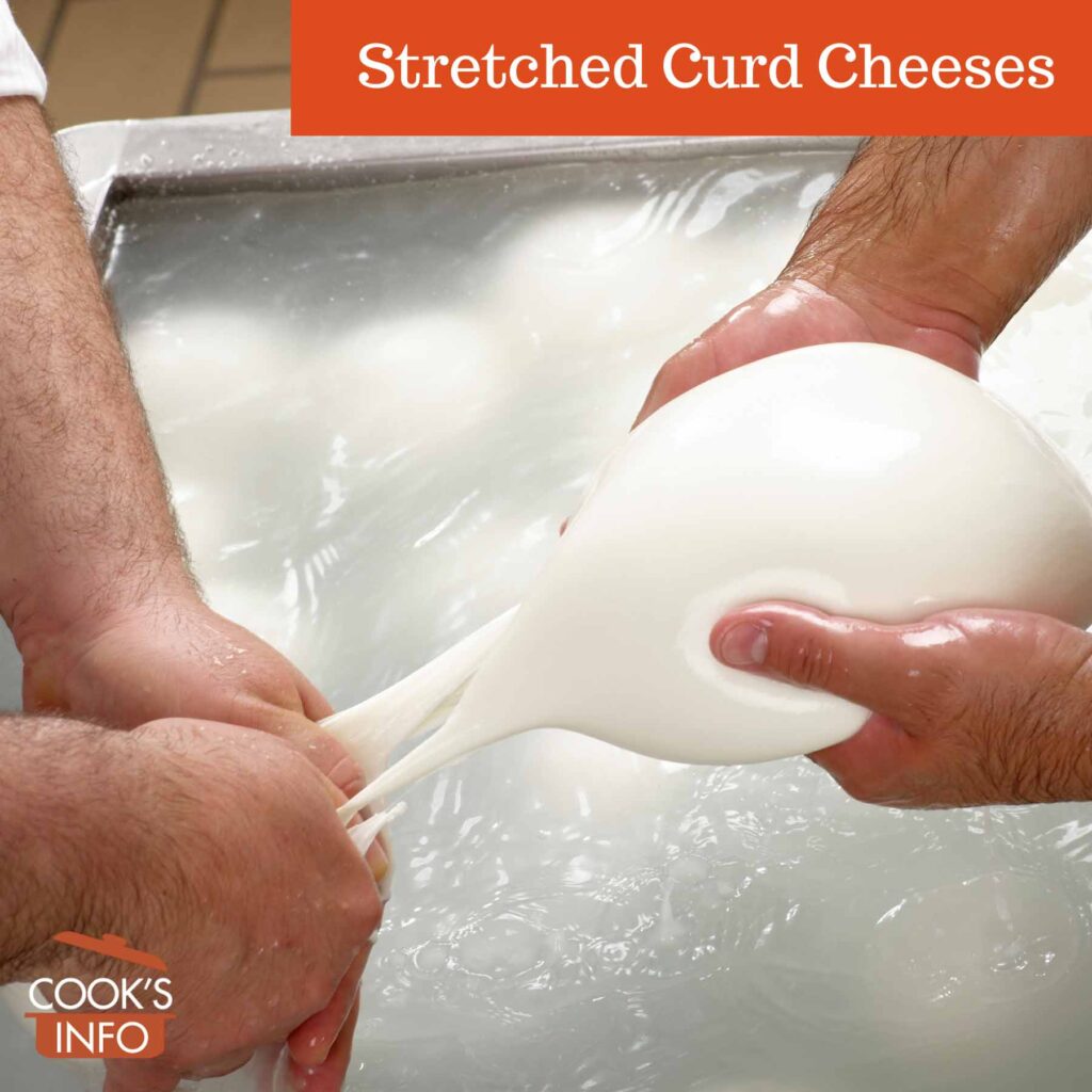 Stretching cheese curd