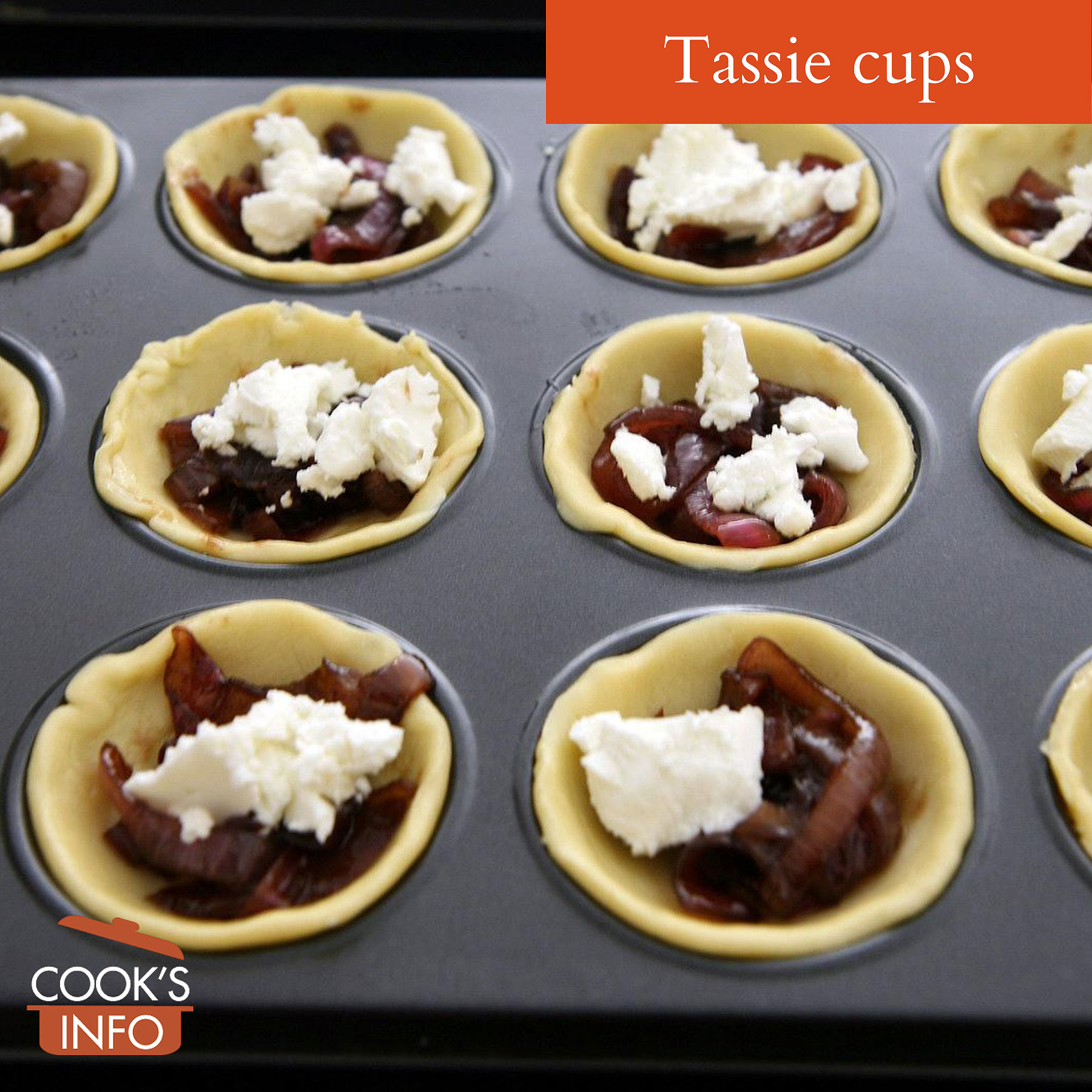 Tassie cups pan