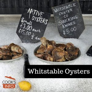 Whitstable oysters