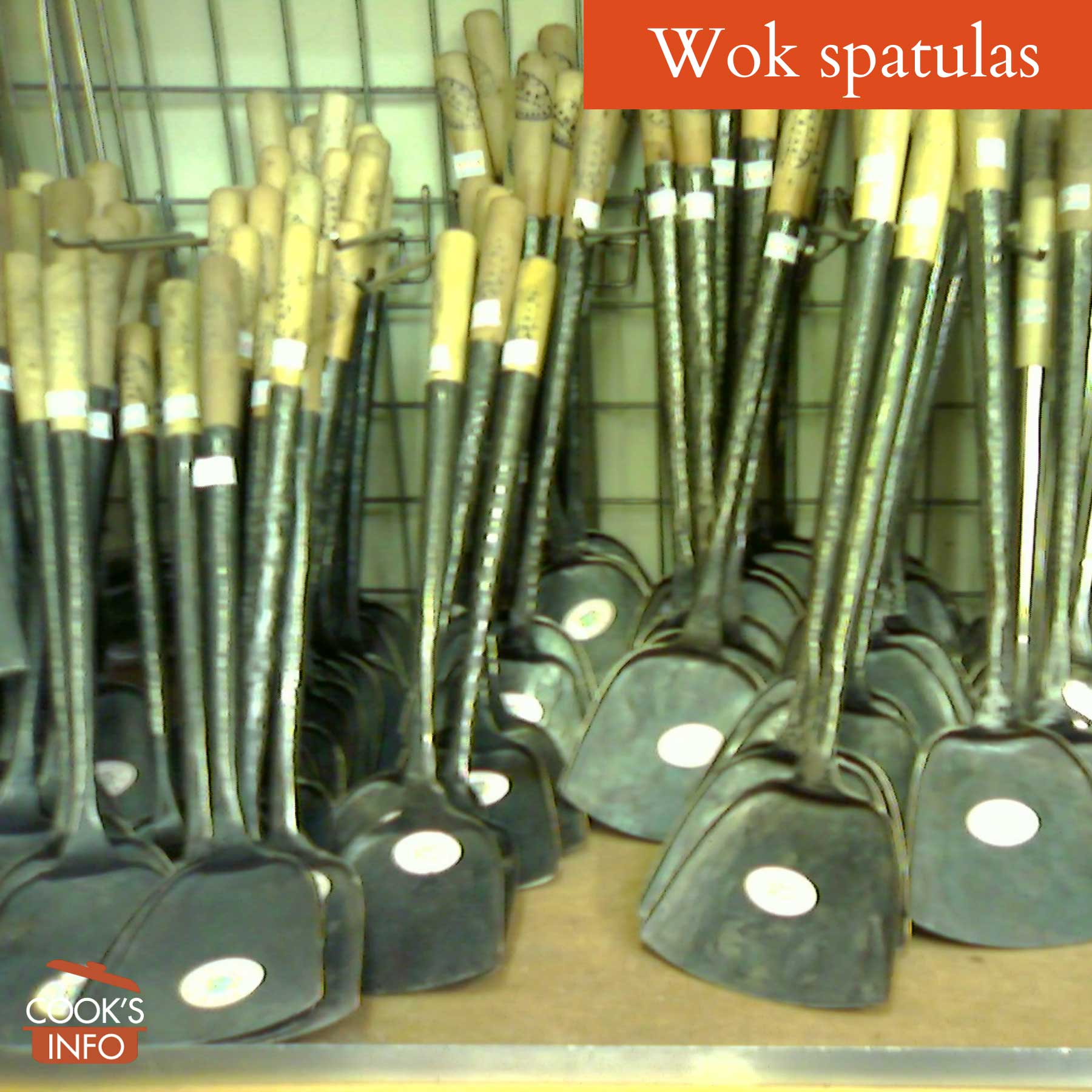 Wok spatulas